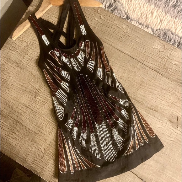 Free People Rainforest Canopy Dress. Retail- $300 - Picture 6 of 8